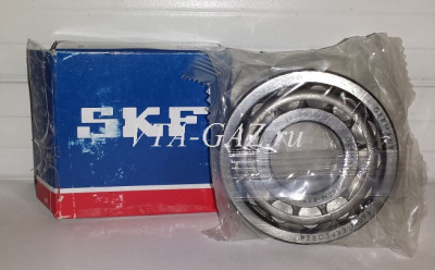Подшипник КПП роликовый Газель, Соболь, Волга промежуточного вала SKF+ ступицы наружный Волга 24, 2410, 31029