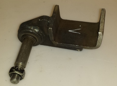 Кронштейн амортизатора Газель задний нижний левый завод