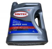 Масло двигателя SINTEC SUPER 10W40 4л., SINTEC SUPER 10W40 за 1 200.00 руб.