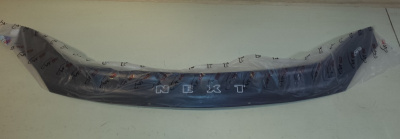 Дефлектор капота Газель Next черный широкий