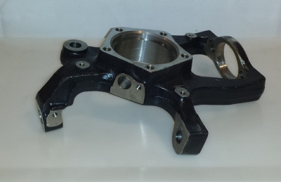 Стойка передней подвески (цапфа) Газель Next правая с АБС