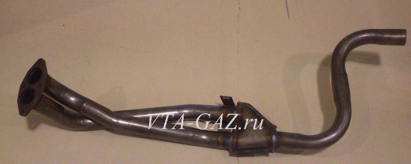 Труба приемная глушителя Волга 3110, 31105, 3102, 31022 дв. 406 ЗМЗ с прорезью, 31029-1203010-10 за 2 800.00 руб.