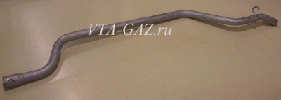 Труба выхлопная глушителя Газель дв. 406 ЗМЗ Карбюратор, дв. 405 ЗМЗ Инжектор (короткая)