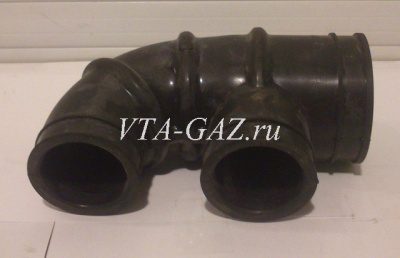 Патрубок корпуса воздушного Газель, Соболь Бизнес дв. 4216 Евро-3 (с двумя выходами)