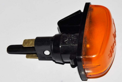 Повторитель на крыло (указатель поворота) Газель, Соболь старого образца желтый