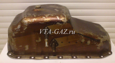 Поддон Газель, Соболь Бизнес дв. 4216 Бизнес Евро-3-4 под 2-штуцера (картер масляный)