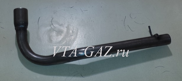 Труба выхлопная Газель 2705, 3221 старого образца (Клюшка), 2705-1203168 за 800.00 руб.