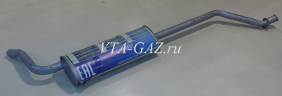 Глушитель Газель Next дв. Cummins 2.8, Evotech длинная база