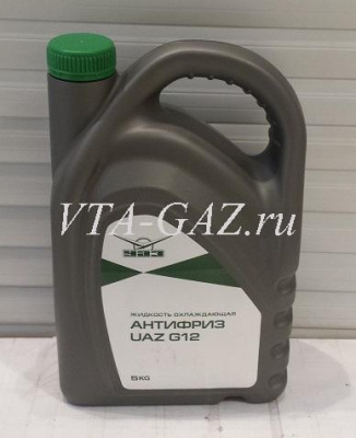 Антифриз Уаз G12 5KG
