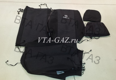 Чехлы Газель Next 3-х местный ткань