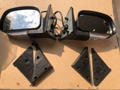 Зеркало Волга с повторителем + электропривод комплект