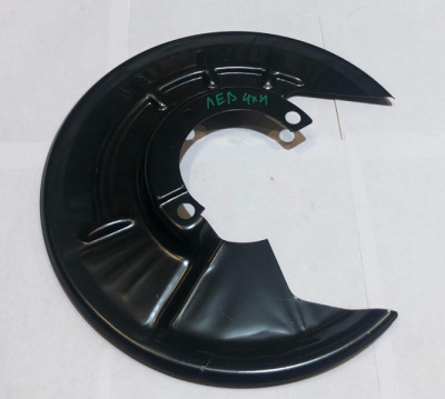 Щит (пыльник) переднего тормоза 32217, 27057 4х4 левый