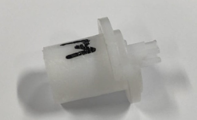 Ось заслонок отопителя Газель Next возле мотора отопителя ARUM1M40007