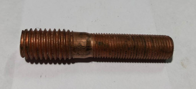 Шпилька приемной трубы ремонтная Газ, Уаз М10х1,х30-М12х1,75х20 57мм