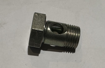 Болт-штуцер насоса ГУР Борисово Газель, Соболь Бизнес (шланг нагнетательный к насосу)