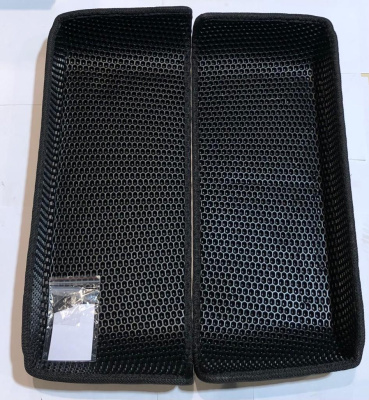 Коврики на пороги Газель Next EVA черные 3D формованные