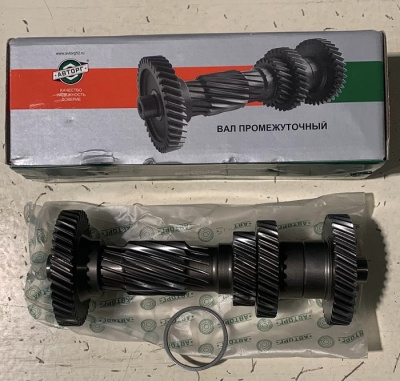 Вал промежуточный КПП Газель, Соболь 36 зуб. аналог