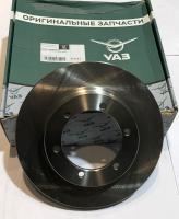 Диск тормозной задний Уаз Профи полуторка с 2021.г, 2360-31-3502076-00 2360-31-3502076-10 за 8 400.00 руб.