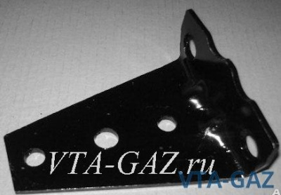 Кронштейн заднего стабилизатора нижний Газель, Соболь (угол) старого образца