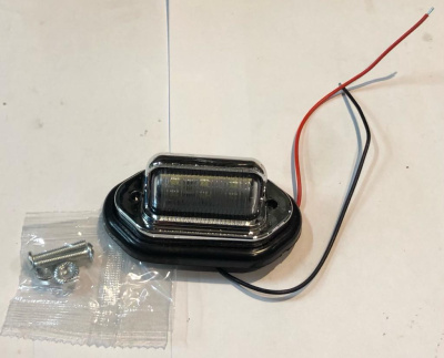 Освещение (фонарь) номера диодное универсальное с болтами