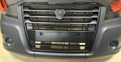 Бампер в сборе Газель Next без противотуманных фар завод