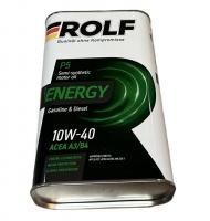 Масло моторное ROLF Energy 10W-40 (бензин) 1-литр, ROLF Energy 10W-40 за 800.00 руб.