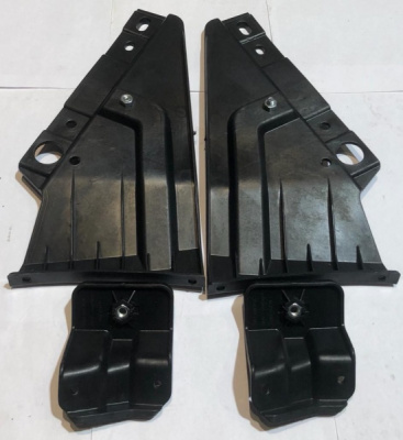 Кронштейн бампера Газель, Соболь Бизнес боковой пластмассовый комплект