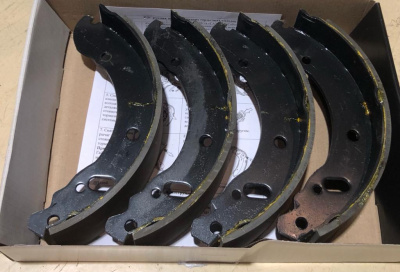 Колодки тормозные задние Газель, Соболь, Next завод комплект