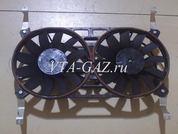 Электровентилятор Уаз Патриот с двумя моторами с 2008 г., 3163-1308008-20 за 8 150.00 руб.