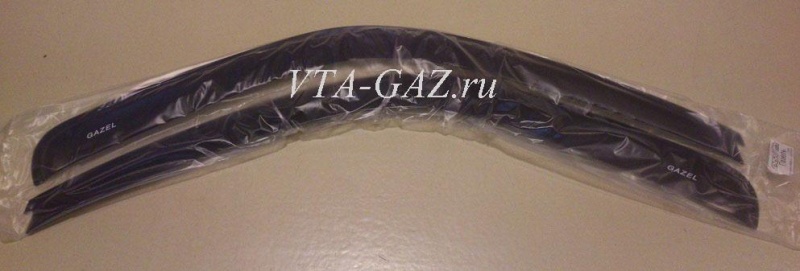 Дефлекторы на двери Газель, Соболь Чёрные узкие комплект, vta-9562.9372 за 600.00 руб.