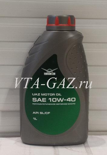 Масло Уаз моторное SAE 10W-40 1L, Масло Уаз моторное SAE 10W-40 1L за 850.00 руб.