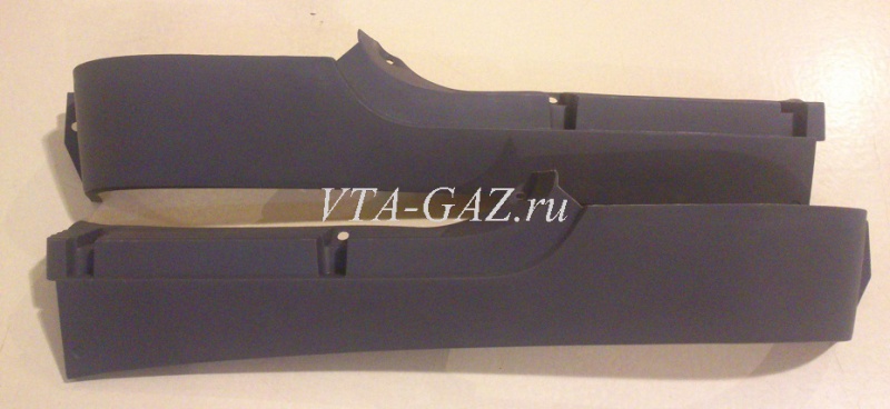 Накладки порога Газель, Соболь Бизнес графит (бортовая) комплект, 3302-5401622 3302-5401623 за 550 руб.