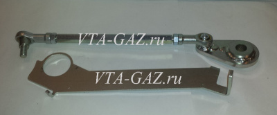Рычаг электропривода двери Газель Next Автобус (ведущий в сборе с тягой) Завод