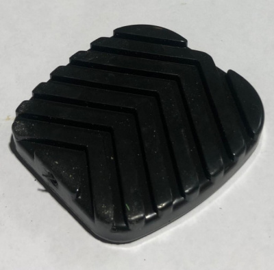 Накладка на педаль тормоза + сцепления, Газель, Соболь, Валдай (резинка)