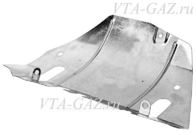 Жаровня выпускного коллектора Газель, Соболь дв. 405 ЗМЗ Евро-2 (Экран выпускного коллектора)