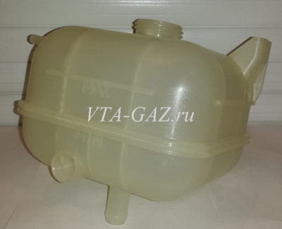 Бачок расширительный Газель, Соболь Бизнес с кронштейном без отверстия под датчик