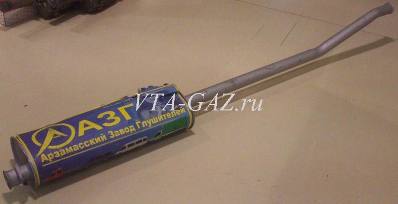 Глушитель Газель дв. 4216 Евро-3, Крайслер Евро-3 длинная база, 330232-1201008-10 за 4 900 руб.