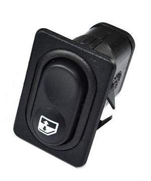 Кнопка стеклоподъемника универсальная овальная