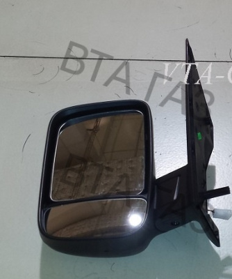 Зеркало заднего вида Газель Next ручной привод с подогревом с 2017 г. выпуска левое