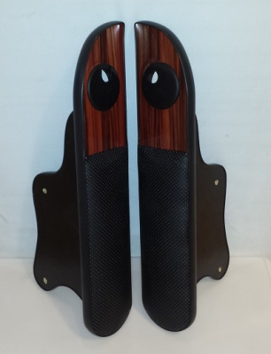 Подлокотник (широкий) на дверь Газель, Соболь темное дерево комплект