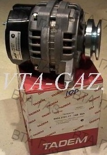 Генератор Газель, Соболь Бизнес дв. 4216 Евро-3 90-А "Кзатэ" (клиновой ремень 10) Уаз дв. 4213 УМЗ, 9402.3701-17 за 9 900.00 руб.