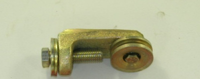 Ролик боковой двери верхний Газель, Соболь без кронштейна