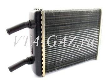 Радиатор (отопителя) печки Волга алюминиевый d-16