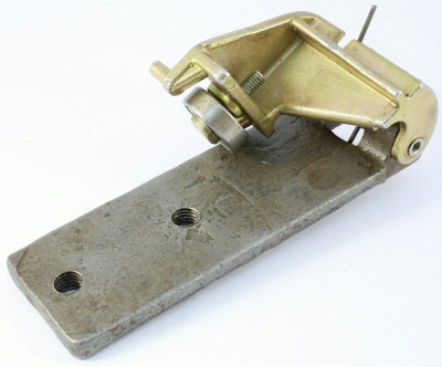 Ролик боковой двери средний в сборе Газель, Соболь (Опора двери сдвижной средняя) на подшипниках