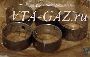 Вкладыши (втулки) распредвала Газ, Уаз  дв. 402, 417, 421, 4216, 4213, 410, A274, A275 комплект