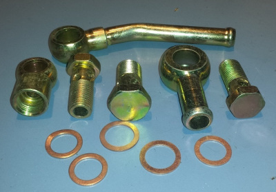 Болты (Штуцеры ГУРа) Волга, Газель, Соболь комплект