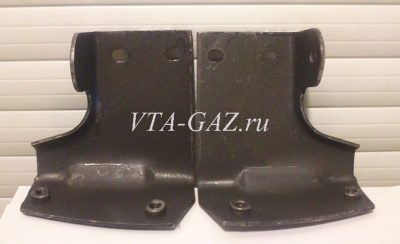 Кронштейн бампера Газель, Соболь Бизнес центральный под усилитель комплект