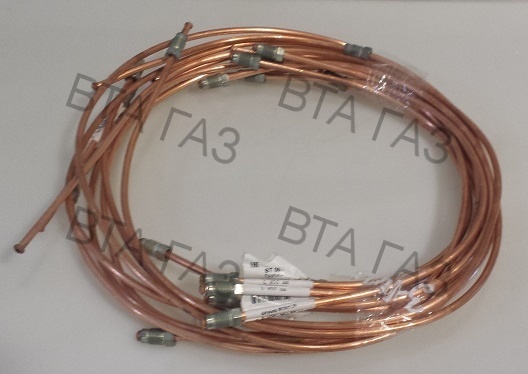 Трубки тормозные медные Волга 2410 D10 комплект, vta-13731.6909 за 3 800.00 руб.