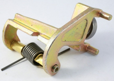 Ролик боковой двери (каретка) средний Газель, Соболь без кронштейна