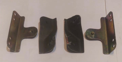 Кронштейн бампера Газель, Соболь старого образца боковые комплект